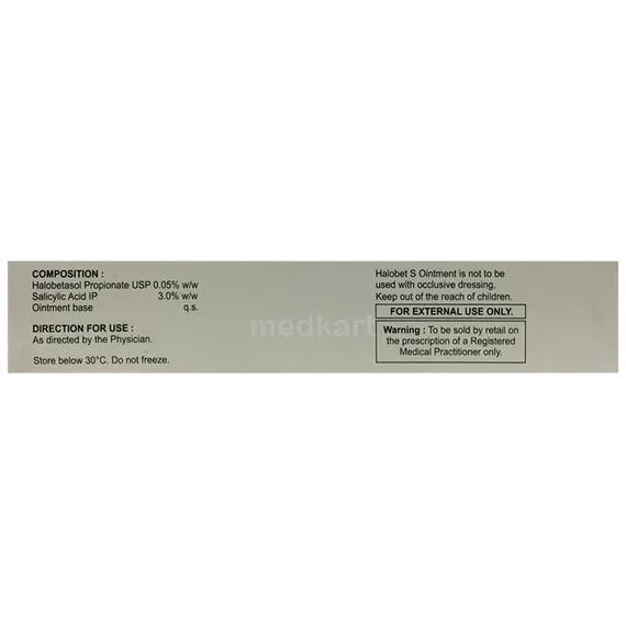 halobet s ointment 30 gm